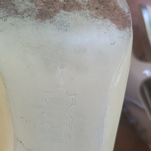 John Fluevog Faraday Colourblock Cut-Out Pump, sz 7 - Picture 11 of 13